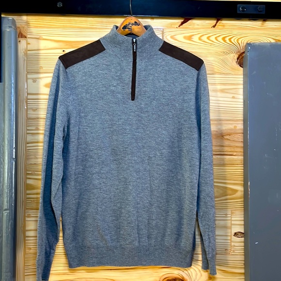 Thomas Parker Ny Gray Sweater - Picture 1 of 5